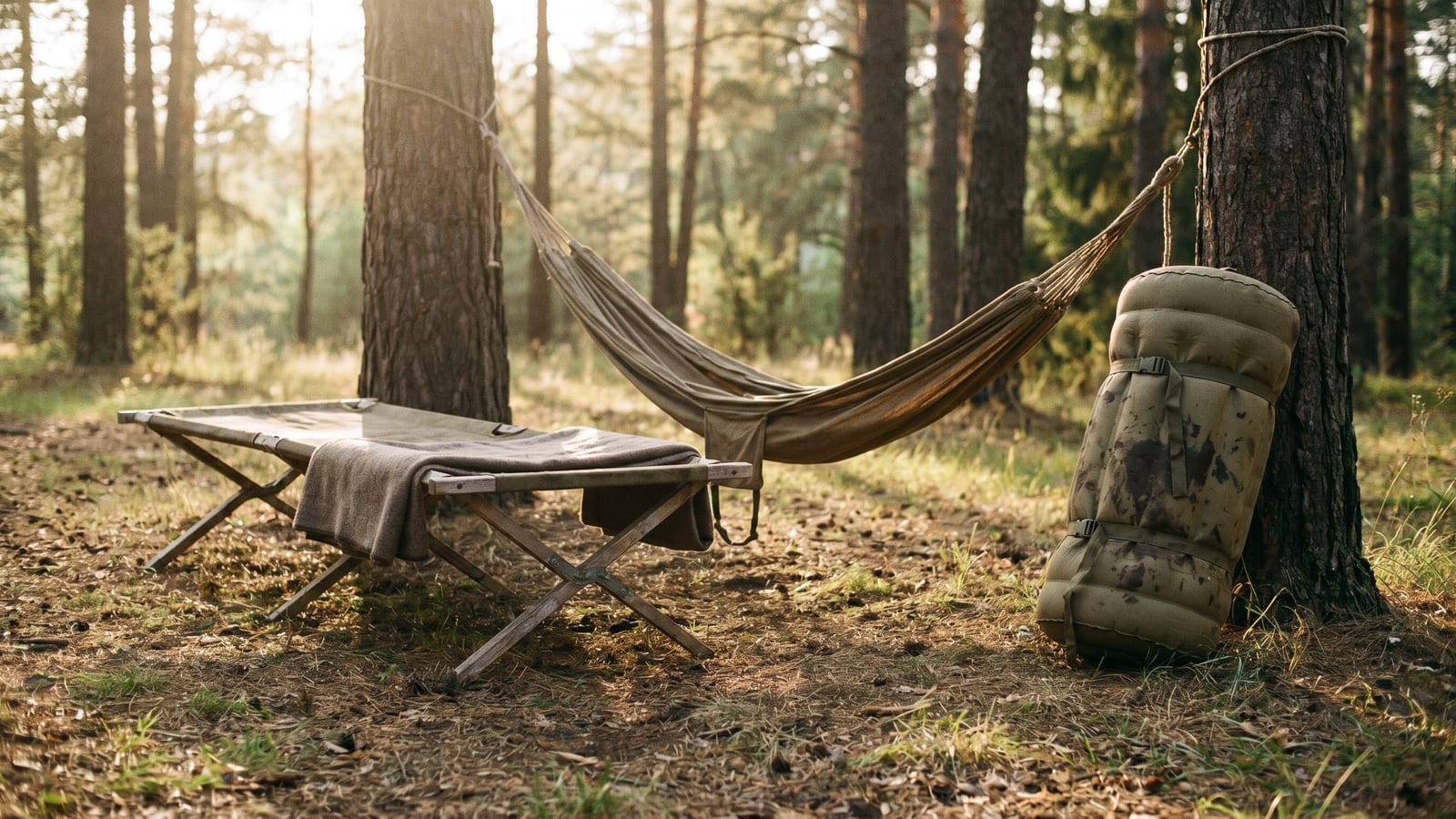 Cots vs Hammocks vs Air Mattresses for Camping – Which Is Right for You